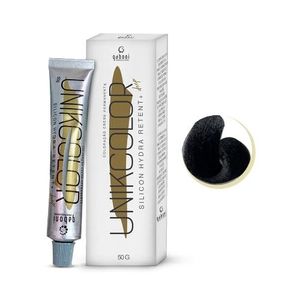 Coloração Gaboni UnikColor 1-0 Preto 50g
