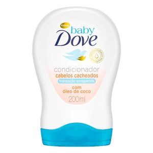 Condicionador baby dove cabelos cacheados hidratação enriquecida 200ml