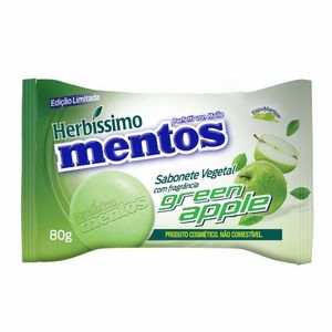 Sabonete Vegetal Herbíssimo Mentos Green Apple 80g