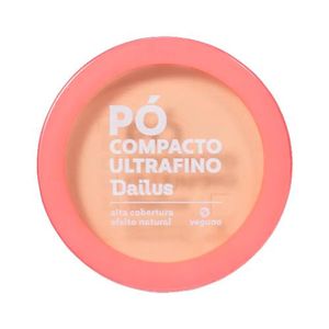 Pó Compacto Ultrafino Dailus Vegano D5 Médio 10g