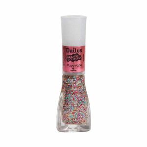 Esmalte Babado e Gliteria Vapo Vapo Dailus