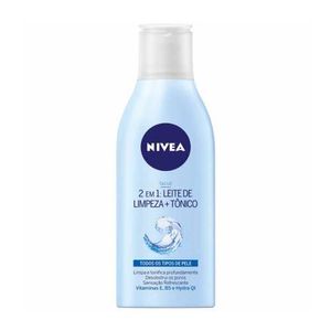 Leite de Limpeza Nivea 2 em 1 Tônico 200ml