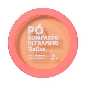 Pó Compacto Ultrafino Dailus Vegano D7 Médio 10g