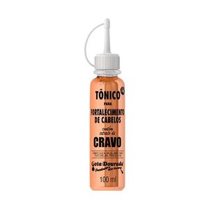 Tônico Capilar Gota Dourada Fortalecimento de Cabelos Cravo 100ml