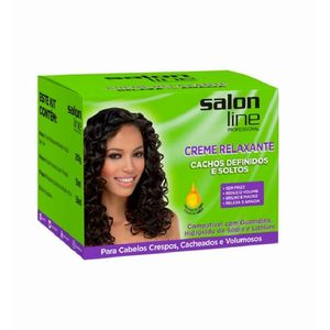 Kit Creme Relaxante Salon Line Cachos Definidos e Soltos