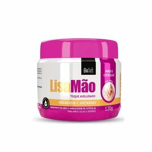 Creme Lisa Para Mãos Macadamia E Amendoas Soft Hair120g