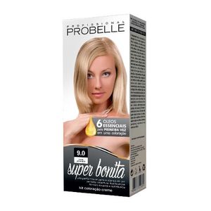 Coloração Probelle Super Bonita 9.0 Louro Ultraclaro 50g