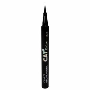 Caneta Delineadora Dailus Cat Preta 1,2ml