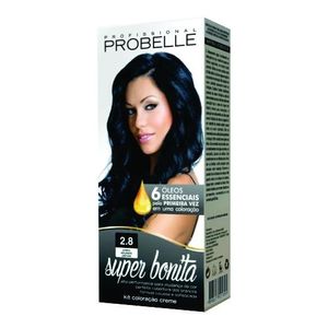 Coloração Probelle Super Bonita 2.8 Preto Azulado 50g