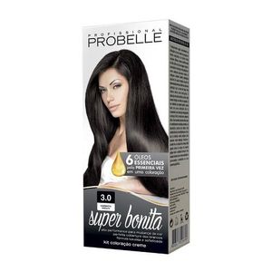 Coloração Probelle Super Bonita 3.0 Castanho Escuro 50g