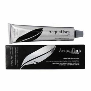 Coloração Creme Acquaflora 8.13 Louro Claro Acinzentado Dourado 60g