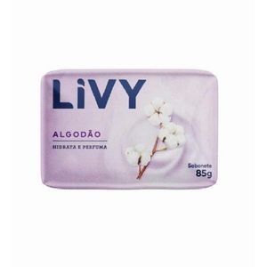 Sabonete Livy algodão 85g