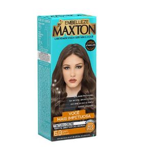 Tinta de Cabelo Maxton 6.0 Louro Escuro