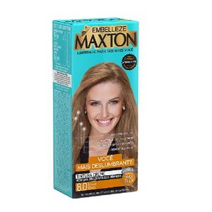 Tinta de Cabelo Maxton 8.0 Louro Claro