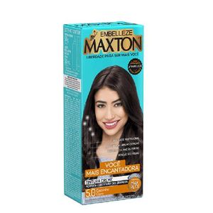 Tinta de Cabelo Maxton 5.0 Castanho Claro