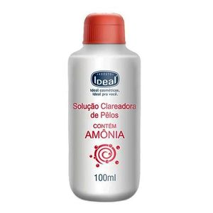 Solução Clareadora de Pelos Ideal Amônia 100ml
