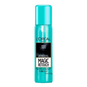 Spray Retoque da Cor L'oréal Magic Retouch Preto 75ml