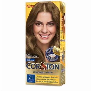 Coloração Cor & Ton 7.1 Louro Cinza Médio