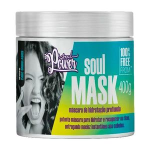 Máscara soul power hidratação profunda soul mask 400g