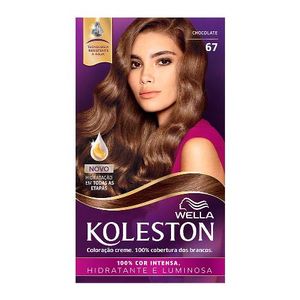 Coloração Creme Kit Koleston 67 Chocolate