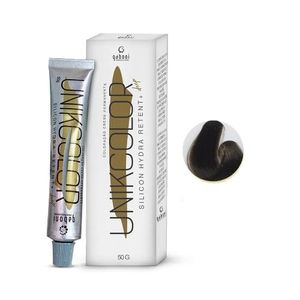 Coloração Gaboni UnikColor 5-0 Castanho Claro 50g
