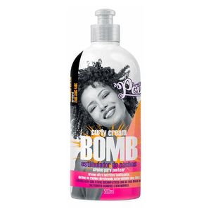 Creme para pentear soul power estimulador de cachos curly cream bomb 500ml