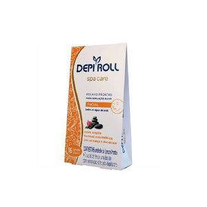 Folhas Depilatórias Faciais Spa Care DepiRoll 16Un.