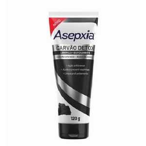 Esfoliante Facial Asepxia Carvão Detox com 120g
