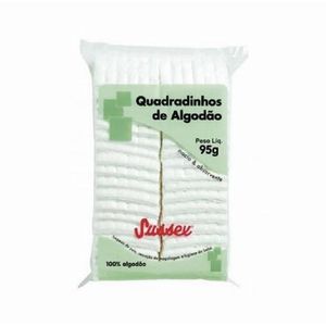 Algodão Sussex Quadradinho Branco 95g