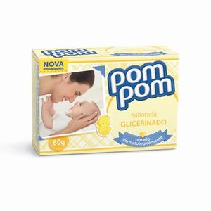 Sabonete Infantil Pom Pom Glicerina 80g