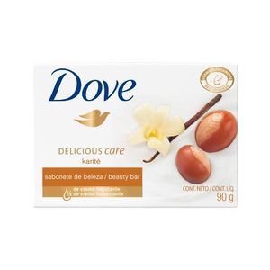 Sabonete em Barra Dove Delicious Care Karité e Baunilha 90g