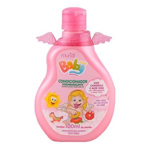 Condicionador Muriel Baby Desembaraçante Rosa 100ml