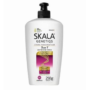 Creme Tratamento Para Pentear Skala  3 em 1 Genetiqs 250g