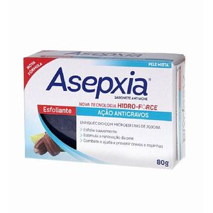 Sabonete em Barra Facial Asepxia Esfoliante 80g