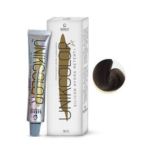 Coloração Gaboni UnikColor 7-1 Louro Médio Cinza 50g