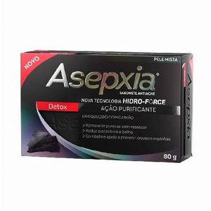 Sabonete Antiacne Asepxia Detox 80g