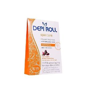 Folhas Depilatórias Corporais Spa Care DepiRoll 16Un