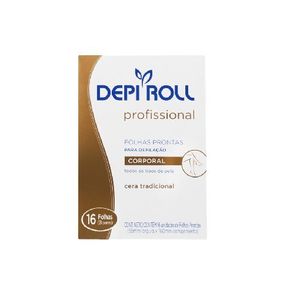 Folhas Depilatórias Tradicional DepiRoll 16Un