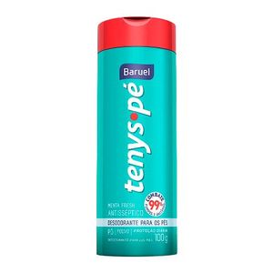 Talco Desodorante para Pés Tenys Pé Baruel Menta Fresh 100g