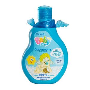 Óleo Corporal Muriel Baby Azul 100ml