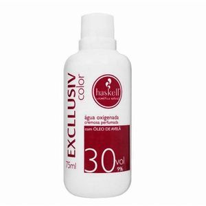 Água Oxigenada Haskell Excllusiv Color 30 Volumes 75ml