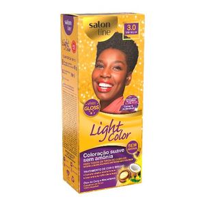 Tonalizante Salon Line Color Light Castanho Escuro 3.0