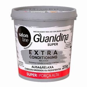 Creme Relaxante Salon Line Guanidina Extra Conditioning Relaxer Super 215g