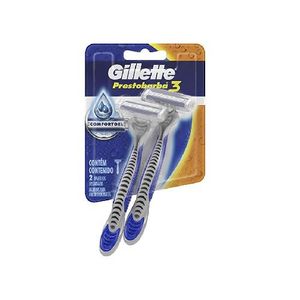 Aparelho Gillette Prestobarba3 2 Unidades