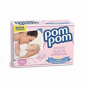 Sabonete Infantil Pom Pom Óleo de Amendoas 80g