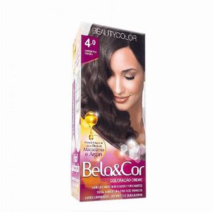 Coloração Bela e Cor Kit Castanho Médio 4.0