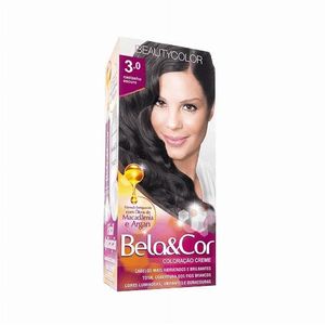 Coloração Bela e Cor Kit Castanho Escuro 3.0