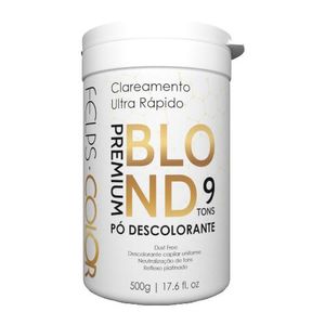 Pó Descolorante Felps Color Blond Premium 9 Tons 500g