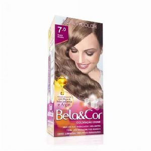 Coloração Bela e Cor Kit Louro Médio 7.0