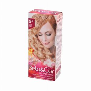 Coloração Bela e Cor Louro Muito Claro 9.0